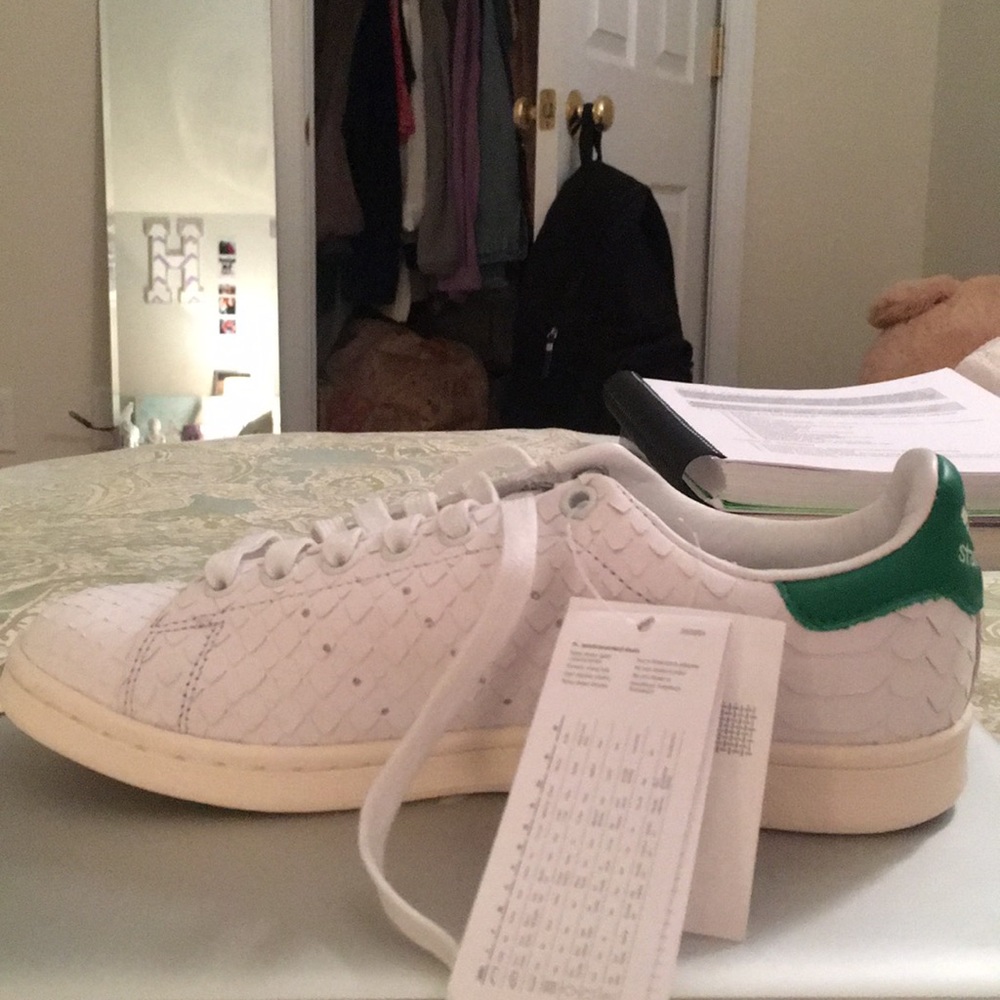 Adidas Limited Edition Snakeskin Stan Smith white